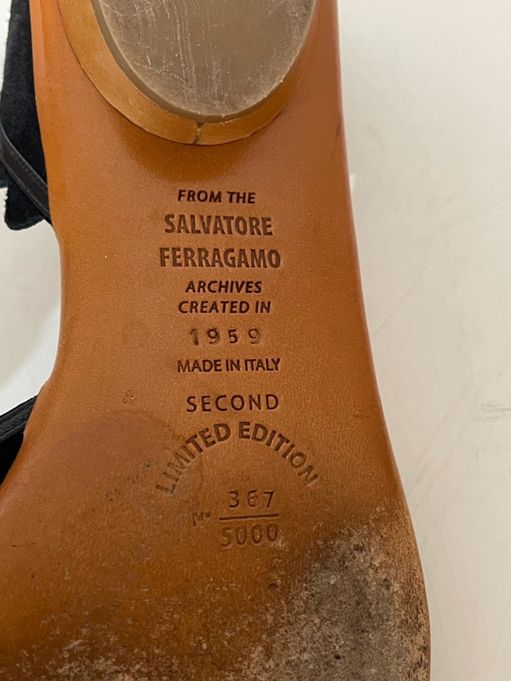 Salvatore Ferragamo Limited Edition Flats - Picture 8 of 9